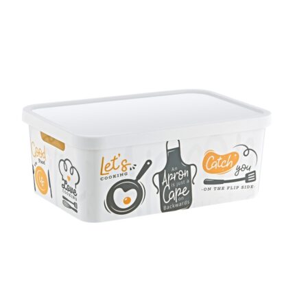 ΚΟΥΤΙ ΑΠΟΘΗΚΕΥΣΗΣ ΜΕ ΣΧΕΔΙΑ TRN-237 4,5L 17.8x25.8x11cm VIOSARP