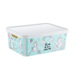 κουτί αποθήκευσης, storage box, πλαστικό κουτί αποθήκευσης, κουτί με σχέδια, κουτί οργάνωσης, αποθηκευτικό κουτί 4.5L, κουτί μικροαντικειμένων, VIOSARP, TRN-237, 5206753050858.