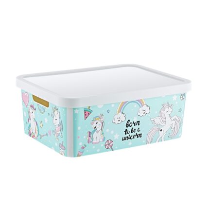 κουτί αποθήκευσης, storage box, πλαστικό κουτί αποθήκευσης, κουτί με σχέδια, κουτί οργάνωσης, αποθηκευτικό κουτί 4.5L, κουτί μικροαντικειμένων, VIOSARP, TRN-237, 5206753050858.