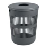 Καλάθι Απλύτων Linea, στρογγυλό 42x60cm (NoTP856). Ανθεκτικό και πρακτικό, με σύγχρονο σχεδιασμό για μπάνιο και υπνοδωμάτιο. Ιδανικό για τακτοποίηση απλύτων.