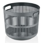 Καλάθι Ρούχων LINEA Στρογγυλό 35x29cm – Καλάθι Απλύτων Πλαστικό NoTP857