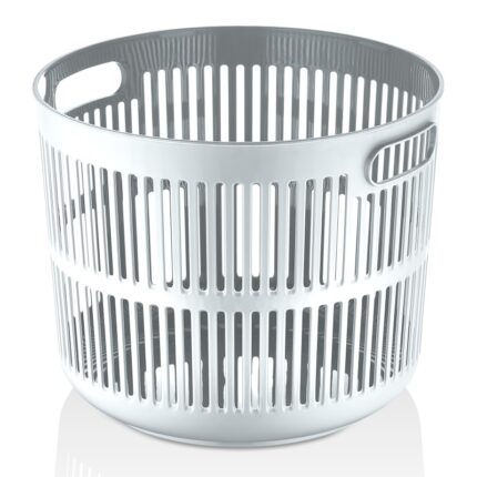Καλάθι Ρούχων LINEA Στρογγυλό 35x29cm – Καλάθι Απλύτων Πλαστικό NoTP857