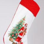 ΚΑΛΤΣΑ ΜΕ ΑΗ ΒΑΣΙΛΗ ΚΑΙ ΔΕΝΤΡΟ ΛΕΥΚΗ 28x43cm