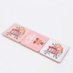 ΣΟΥΒΕΡ ΜΕ ΧΡΙΣΤΟΥΓΕΝΝΙΑΤΙΚΑ ΣΧΕΔΙΑ ΣΕΤ 6ΤΜΧ 9.5x9.5x0.47