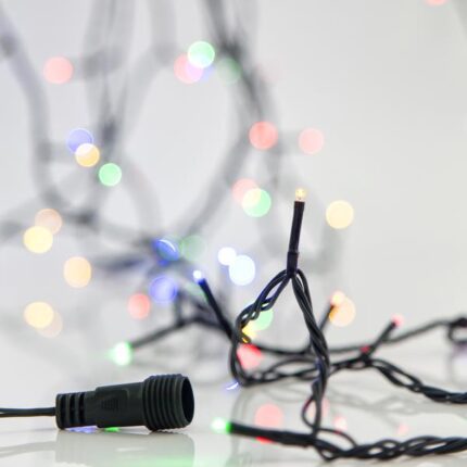 Σειρά LED 180 Λαμπών – Χρωματιστή, Επεκτεινόμενη έως 6 Σετ, Σταθερό Φως, IP44