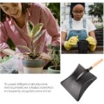 Φαράσι Γαλβανιζέ Βαμμένο με Ξύλινη Λαβή | VC3019 VIOSARP - Image 4