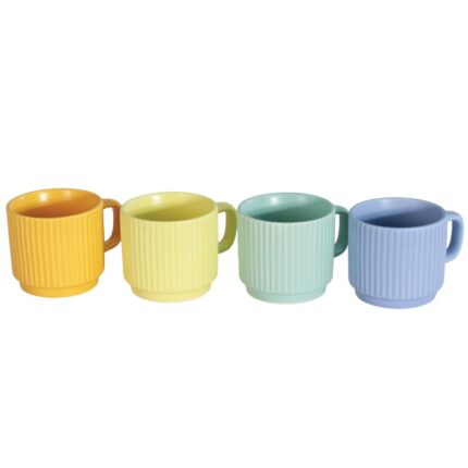 κεραμική κούπα στοιβαζόμενη