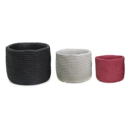 κεραμική γλάστρα knit, γλάστρα πλεκτό σχέδιο 13cm, cozy flower pot, διακοσμητική γλάστρα εσωτερικού χώρου, ceramic pot 13cm