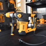 πιστολέτο 1500W SDS Plus, περιστροφικό κρουστικό 5.5J, σκαπτικό 6.5kg, επαγγελματικό πιστολέτο 32mm μπετόν, rotary hammer 1500W