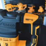 πιστολέτο 1500W SDS Plus, περιστροφικό κρουστικό 5.5J, σκαπτικό 6.5kg, επαγγελματικό πιστολέτο 32mm μπετόν, rotary hammer 1500W