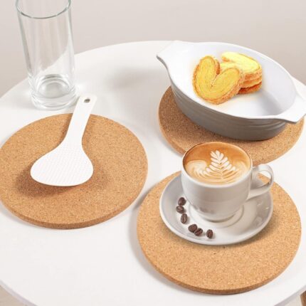 σουβέρ φελλού, σετ σουβέρ 4 τεμάχια, σουβέρ για ποτήρια, σουβέρ τραπεζιού, σουβέρ οικολογικά, σουβέρ κουζίνας, σουβέρ καφέ, προστασία τραπεζιού σουβέρ, cork coasters set, σουβέρ φλιτζανιού.