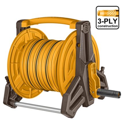 ανέμη ποτίσματος με λάστιχο, καρούλι λάστιχου κήπου 20m, βάση λάστιχου ποτίσματος τοίχου, λάστιχο ποτίσματος 20m, hose reel with hose, σετ ποτίσματος κήπου, ανέμη λάστιχου INGCO, καρούλι λάστιχου με εξαρτήματα, λάστιχο κήπου 1/2, σύστημα ποτίσματος κήπου.