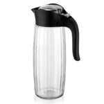 Κανάτα Γυάλινη με Πλαστικό Καπάκι 1600ml No323 - Image 2