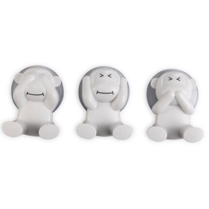 κρεμαστράκι βεντούζα, κρεμαστράκι μπάνιου, suction hook, κρεμάστρα τοίχου χωρίς τρύπημα, VIOSARP MONKEY, κρεμαστράκι κουζίνας, διακοσμητικό κρεμαστράκι, organizer μπάνιου.