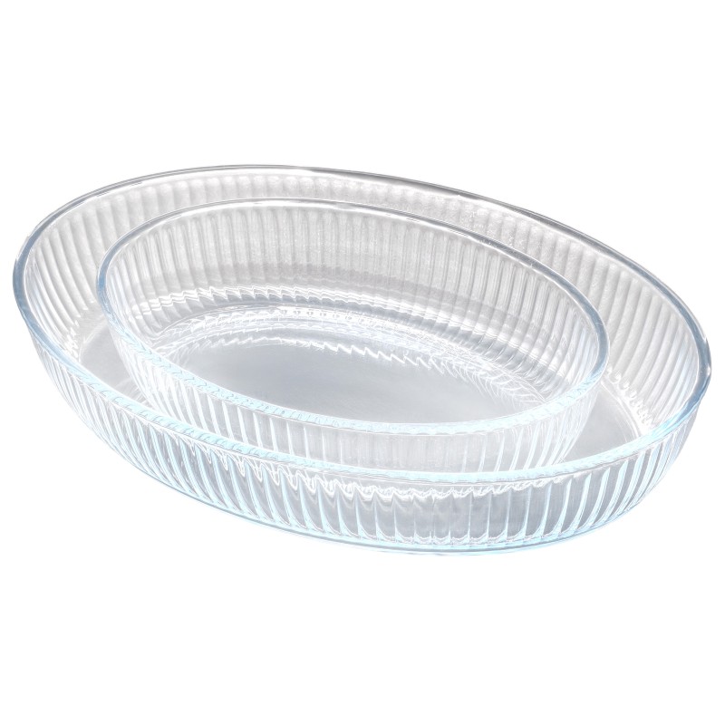 5206753050285 πυρίμαχο σκεύος γυάλινο, ταψί πυρίμαχο σετ, οβάλ ταψί φούρνου, γυάλινο ταψί VIOSARP, πυρίμαχο ταψί 2 τεμαχίων, ταψί για λαζάνια, ταψί φούρνου γυάλινο, σκεύος ψησίματος, oven dish set, πυρίμαχο οβάλ.