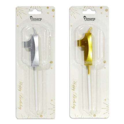 κερί γενεθλίων 1, κερί τούρτας αριθμός, birthday candle 1, κερί gold silver, κερί πάρτι, διακόσμηση τούρτας, κεράκι γενεθλίων αριθμός, αξεσουάρ πάρτι, κερί επετείου, διακοσμητικό τούρτας.