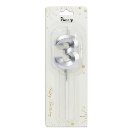 κερί γενεθλίων 3, κερί τούρτας αριθμός, birthday candle 3, κερί gold silver, κερί πάρτι, διακόσμηση τούρτας, κεράκι γενεθλίων αριθμός, αξεσουάρ πάρτι, κερί επετείου, διακοσμητικό τούρτας.