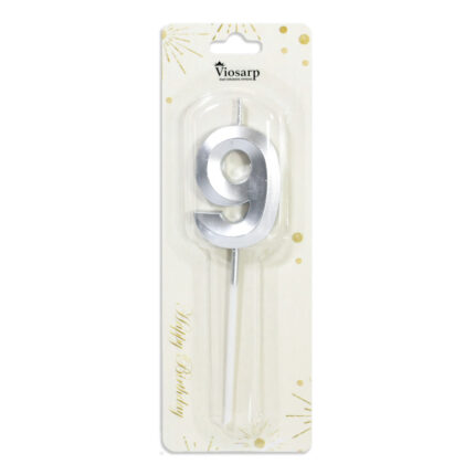 κερί γενεθλίων 9, κερί τούρτας αριθμός, birthday candle 9, κερί gold silver, κερί πάρτι, διακόσμηση τούρτας, κεράκι γενεθλίων αριθμός, αξεσουάρ πάρτι, κερί επετείου, διακοσμητικό τούρτας.