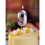 κερί γενεθλίων 9, κερί τούρτας αριθμός, birthday candle 9, κερί gold silver, κερί πάρτι, διακόσμηση τούρτας, κεράκι γενεθλίων αριθμός, αξεσουάρ πάρτι, κερί επετείου, διακοσμητικό τούρτας.
