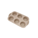 φόρμα σιλικόνης 6 θέσεων, φόρμα για muffins, φόρμα cupcakes αντικολλητική, φόρμα ψησίματος σιλικόνης, silicone baking mold, φόρμα κεκάκια, αξεσουάρ ζαχαροπλαστικής, φόρμα κουζίνας σιλικόνης, αντικολλητική φόρμα muffins, φόρμα για γλυκά.