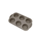 φόρμα σιλικόνης 6 θέσεων, φόρμα για muffins, φόρμα cupcakes αντικολλητική, φόρμα ψησίματος σιλικόνης, silicone baking mold, φόρμα κεκάκια, αξεσουάρ ζαχαροπλαστικής, φόρμα κουζίνας σιλικόνης, αντικολλητική φόρμα muffins, φόρμα για γλυκά.