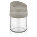 βαζάκι μπαχαρικών γυάλινο, δοχείο μπαχαρικών, spice jar glass, βαζάκι κουζίνας, αποθήκευση μπαχαρικών, βαζάκι 212ml, δοχείο τροφίμων γυάλινο, οργάνωση κουζίνας, βαζάκι μικρό, αξεσουάρ κουζίνας.