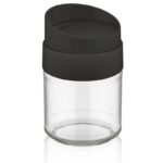 βαζάκι μπαχαρικών γυάλινο, δοχείο μπαχαρικών, spice jar glass, βαζάκι κουζίνας, αποθήκευση μπαχαρικών, βαζάκι 212ml, δοχείο τροφίμων γυάλινο, οργάνωση κουζίνας, βαζάκι μικρό, αξεσουάρ κουζίνας.