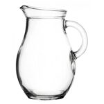 Κανάτα Γυάλινη Στρογγυλή 1L No54160 - Image 3