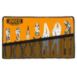 σετ εργαλείων χειρός, εργαλεία χειρός 7 τεμ, πένσα σετ, γκαζοτανάλια, εργαλείο συνεργείου, επαγγελματικά εργαλεία, Cr-V εργαλεία, σετ πενσών, εργαλείο επισκευής, υφασμάτινη θήκη εργαλείων.