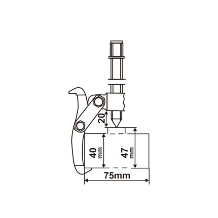 εξωλκέας 3 σιαγώνων, εξωλκέας 3 ιντσών, bearing puller, εργαλείο εξαγωγής ρουλεμάν, puller tool, εργαλείο συνεργείου, εξωλκέας γραναζιών, εργαλείο μηχανικού, Cr-V εξωλκέας, επαγγελματικό εργαλείο.