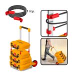 καρότσι μεταφοράς, πτυσσόμενο καρότσι, καρότσι 2 τροχών, trolley 130kg, καρότσι αλουμινίου, καρότσι αποθήκης, εργαλείο μεταφοράς, foldable trolley, καρότσι βαρέως τύπου, καρότσι logistics.