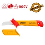 μαχαίρι απογυμνωτής καλωδίων, εργαλείο ηλεκτρολόγου VDE, μαχαίρι ηλεκτρολόγου, απογύμνωση καλωδίων, insulated cable knife, INOX μαχαίρι, εργαλείο καλωδίων, HICK1801, ηλεκτρολογικά εργαλεία, VDE 1000V EN60901.