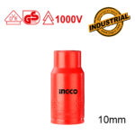 καρυδάκι VDE 10mm, καρυδάκι ηλεκτρολόγου 1/2, μονωμένο καρυδάκι, εργαλεία ηλεκτρολόγου VDE, καρυδάκια Cr-V, καρυδάκι 10mm, επαγγελματικά ηλεκτρολογικά εργαλεία, VDE 1000V, EN60900