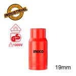 καρυδάκι VDE 19mm, καρυδάκι ηλεκτρολόγου 1/2, μονωμένο καρυδάκι VDE, εργαλεία ηλεκτρολόγου 19mm, καρυδάκι Cr-V VDE, ηλεκτρολογικά εργαλεία ασφαλείας, VDE 1000V EN60900, επαγγελματικά καρυδάκια ηλεκτρολόγου