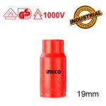 καρυδάκι VDE 19mm, καρυδάκι ηλεκτρολόγου 1/2, μονωμένο καρυδάκι VDE, εργαλεία ηλεκτρολόγου 19mm, καρυδάκι Cr-V VDE, ηλεκτρολογικά εργαλεία ασφαλείας, VDE 1000V EN60900, επαγγελματικά καρυδάκια ηλεκτρολόγου