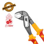 γκαζοτανάλια VDE, ηλεκτρολόγου εργαλείο 1000V, HIPP28250, μονωμένη γκαζοτανάλια, εργαλεία ηλεκτρολόγου Cr-V, επαγγελματικά ηλεκτρολογικά εργαλεία, VDE pliers 250mm, γκαζοτανάλια 10 inch.