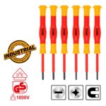 κατσαβίδια ακριβείας VDE, κατσαβίδια ηλεκτρολόγου μικροεπισκευές, σετ κατσαβιδιών ηλεκτρονικών S2, κατσαβίδια κινητών PH00 PH0, εργαλεία ηλεκτρονικών VDE 1000V, precision screwdriver set ηλεκτρολόγου