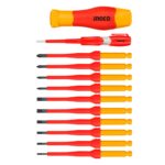 σετ κατσαβίδια ακριβείας VDE 12 τεμ, κατσαβίδια ηλεκτρολόγου με μύτες, precision VDE screwdriver set, εργαλεία ηλεκτρονικών S2 μονωμένα, κατσαβίδια για κινητά και υπολογιστές, VDE 1000V EN60900 εργαλεία