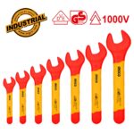 γερμανικά κλειδιά ηλεκτρολόγου VDE σετ 7 τεμ, μονωμένα κλειδιά 1000V, εργαλεία ηλεκτρολόγου EN60900, σετ κλειδιών S2 επαγγελματικά, insulated spanner set VDE, κλειδιά για ηλεκτρολογικές εγκαταστάσεις