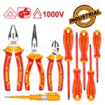 Εργαλεία Ηλεκτρολόγου VDE Σετ 9 Τεμ. HKIST3091 - Image 2