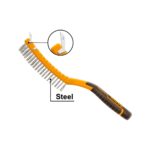 συρματόβουρτσα ατσάλινη, βούρτσα καθαρισμού, wire brush, ξύστρα μετάλλων, καθαρισμός σκουριάς, εργαλείο συνεργείου, βούρτσα χειρός, αποσκωρίωση, εργαλείο καθαρισμού, steel wire brush.