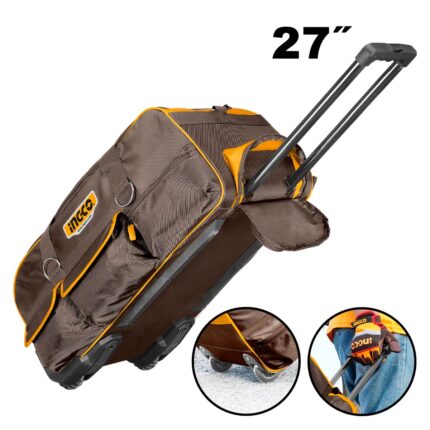 εργαλειοθήκη με ρόδες, tool bag trolley, τσάντα εργαλείων με ρόδες, εργαλειοθήκη 27 inch, μεταφορά εργαλείων, εργαλειοθήκη με τηλεσκοπική λαβή, επαγγελματική εργαλειοθήκη, trolley εργαλείων, οργανωτής εργαλείων, tool bag επαγγελματικό.