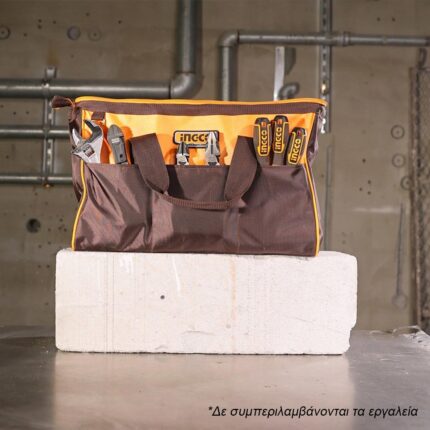 εργαλειοθήκη τσάντα, tool bag 19 inch, τσάντα εργαλείων, εργαλειοθήκη 1680D, αποθήκευση εργαλείων, μεταφορά εργαλείων, επαγγελματική εργαλειοθήκη, οργανωτής εργαλείων, tool bag επαγγελματικό, θήκες εργαλείων.