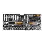 εργαλειοθήκη με εργαλεία, toolbox σετ 132 τεμαχίων, επαγγελματική εργαλειοθήκη, κασετίνα εργαλείων πλήρης, εργαλεία Cr-V, εργαλειοθήκη συνεργείου, σετ εργαλείων, μεταλλική εργαλειοθήκη, εργαλεία μηχανικού, πλήρες σετ εργαλείων.