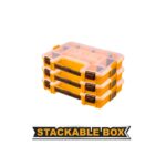 Ταμπακιέρα Πλαστική 15" με Χωρίσματα PBX1511 - Image 2