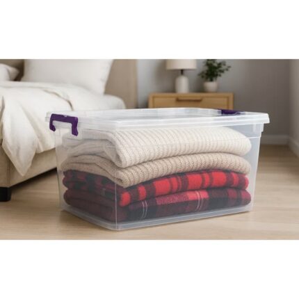 κουτί αποθήκευσης με ρόδες, storage box, πλαστικό κουτί αποθήκευσης, κουτί οργάνωσης, αποθηκευτικό κουτί 40L, κουτί μεταφοράς, κουτί με ρόδες, κουτί κάτω από κρεβάτι, VIOSARP, ASD147, 5206753053897.