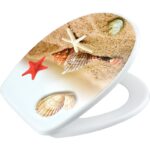 καπάκι τουαλέτας, κάλυμμα λεκάνης WC, καπάκι WC με σχέδιο, καπάκι τουαλέτας Viosarp, No711, αξεσουάρ μπάνιου, κάθισμα λεκάνης, καπάκι μπάνιου, είδη υγιεινής, 5206753048466.