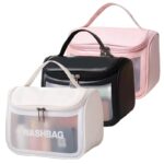 νεσεσέρ ταξιδίου, διάφανο νεσεσέρ, washbag καλλυντικών, θήκη καλλυντικών με φερμουάρ, νεσεσέρ Viosarp, νεσεσέρ 23x15x14cm, ταξιδιωτικό νεσεσέρ, θήκη προσωπικής φροντίδας, διάφανο τσαντάκι καλλυντικών, VC2824, 5206753048572