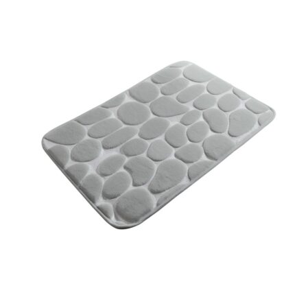 πατάκι μπάνιου memory foam, πατάκι μπάνιου 40x60, απορροφητικό πατάκι μπάνιου, πατάκι μπάνιου πέτρα, stone bath mat, μαλακό πατάκι μπάνιου, χαλάκι μπάνιου memory foam, πατάκι μπάνιου Viosarp, NoBM309, 5206753052807