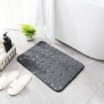 πατάκι μπάνιου memory foam, πατάκι μπάνιου 40x60, απορροφητικό πατάκι μπάνιου, πατάκι μπάνιου πέτρα, stone bath mat, μαλακό πατάκι μπάνιου, χαλάκι μπάνιου memory foam, πατάκι μπάνιου Viosarp, NoBM309, 5206753052807